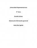 Caso de estudio para licenciatura de sistemas de informacion gerencial