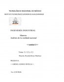 Análisis de la realidad nacional de México