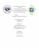 SEGURIDAD E HIGIENE OCUPACIONAL SEMESTRE, 2018