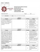 Diagnóstico ortografía