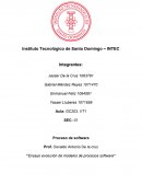 Ensayo evolución de modelos de procesos software