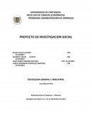 PROYECTO DE INVESTIGACION SOCIAL