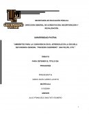 PROYECTO DE INVESTIGACIÓN PARA TITULO EN PEDAGOGÍA