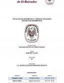 ORGANIZACIÓN DE LAS COMPUTADORAS. MEMORIA CACHES