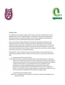 COMUNICACION - TRABAJO. Página 1