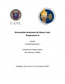 Integradora etapa 4 español