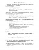 Estados financieros - Ejercicios