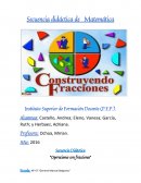 Secuencia de Matematica Fracciones