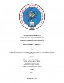 Análisis de los ingresos en el Ecuador en los años 2012 al 2016, enfocados en el Sector Cacaotero