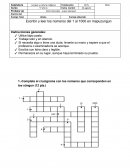 Numeros en lengua indiguena