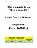 Uso e impacto de las TIC en la sociedad Modulo