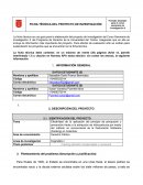 Formato diseñado para el curso seminario de investigación II