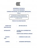 PROYECTO DE INVESTIGACIÒN METODOLOGÍA DE INVESTIGACIÓN