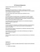 Listado de frases básicas del libro “El Príncipe”.