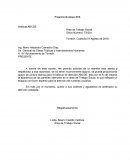 Petición de material al Gobierno