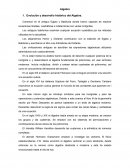 Evolución y desarrollo histórico del Algebra.