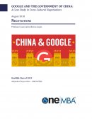 GOOGLE IN CHINA