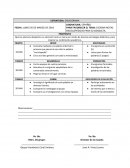 Planeación didáctica crucigrama