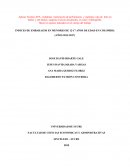 INDICES DE EMBARAZOS EN MENORES DE 12-17 AÑOS DE EDAD EN COLOMBIA
