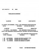 Contrato de traslado de dominio