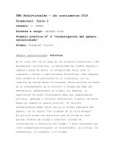 Trabajo práctico N° 2 “Investigación del género seleccionado”