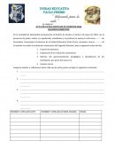 Acta de evaluación socio comunitaria