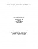 NEGOCIACIÓN SOBRE LA COMPRA DE PELO SINTÉTICO EN CHINA