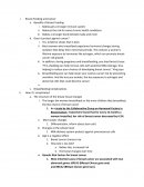 Breast feeding and cancer outline