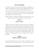 ÉTICA PARA AMADOR - RESUMEN.