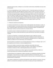 PRUEBAS ELÉCTRICAS AL MOTOR. Página 2