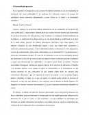 Desarrollo del proyecto lengua