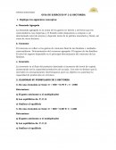 GUIA DE EJERCICIO Nº 2 (2 SECTORES)