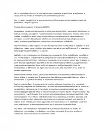 PRUEBAS ELÉCTRICAS AL MOTOR. Página 4