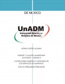 Unadm servicios de alimentos