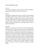 Evolución del sistema de reiego