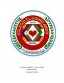 INFORME ACADEMICO Y DISCIPLINARIO