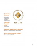 Economía y Empresa Equilibrio