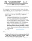 Informe Final MBA Teoría Organizacionales y de Gestión