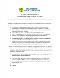 ESCUELA DE FILOSOFÍA Y HUMANIDADES. Página 1