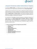 ENCUESTA PSICOSOCIAL SOBRE CONDICIONES DE TRABAJO