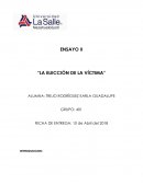 ENSAYO LA ELECCIÓN DE LA VÍCTIMA