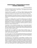FEMINICIDIOS Y HOMICIDIOS EN CIUDAD JUAREZ, CHIHUAHUA