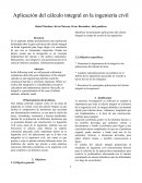 Aplicación del cálculo integral en la ingeniería civil
