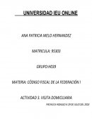 VISITA DOMICILIARIA. Código Fiscal de la Federación