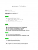 Planificación de tango