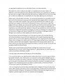 La capacidad de estabilización de una alfa hélice frente a una hebra extendida