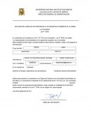 Declaracion jurada bc