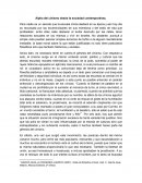 Alpha del cinismo desde la sociedad contemporánea.