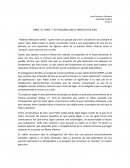 LIBRO "EL TÚNEL" Y SU RELACIÓN CON EL PROYECTO DE VIDA