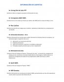 INFORMACIÓN DE CARPETAS